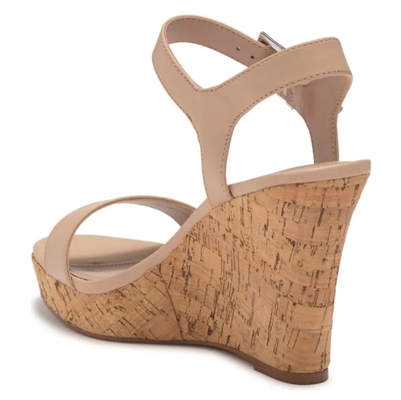 Women's Charles by Charles David Cork Wedge Sandals - Picture 4 of 8